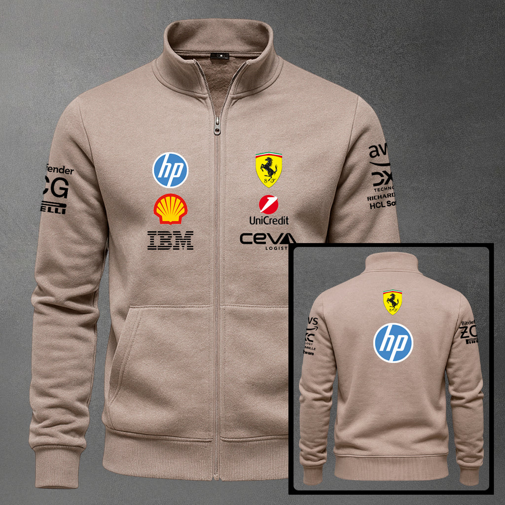 BUZO CUELLO ALTO F1 FERRARI ESTAMPADO