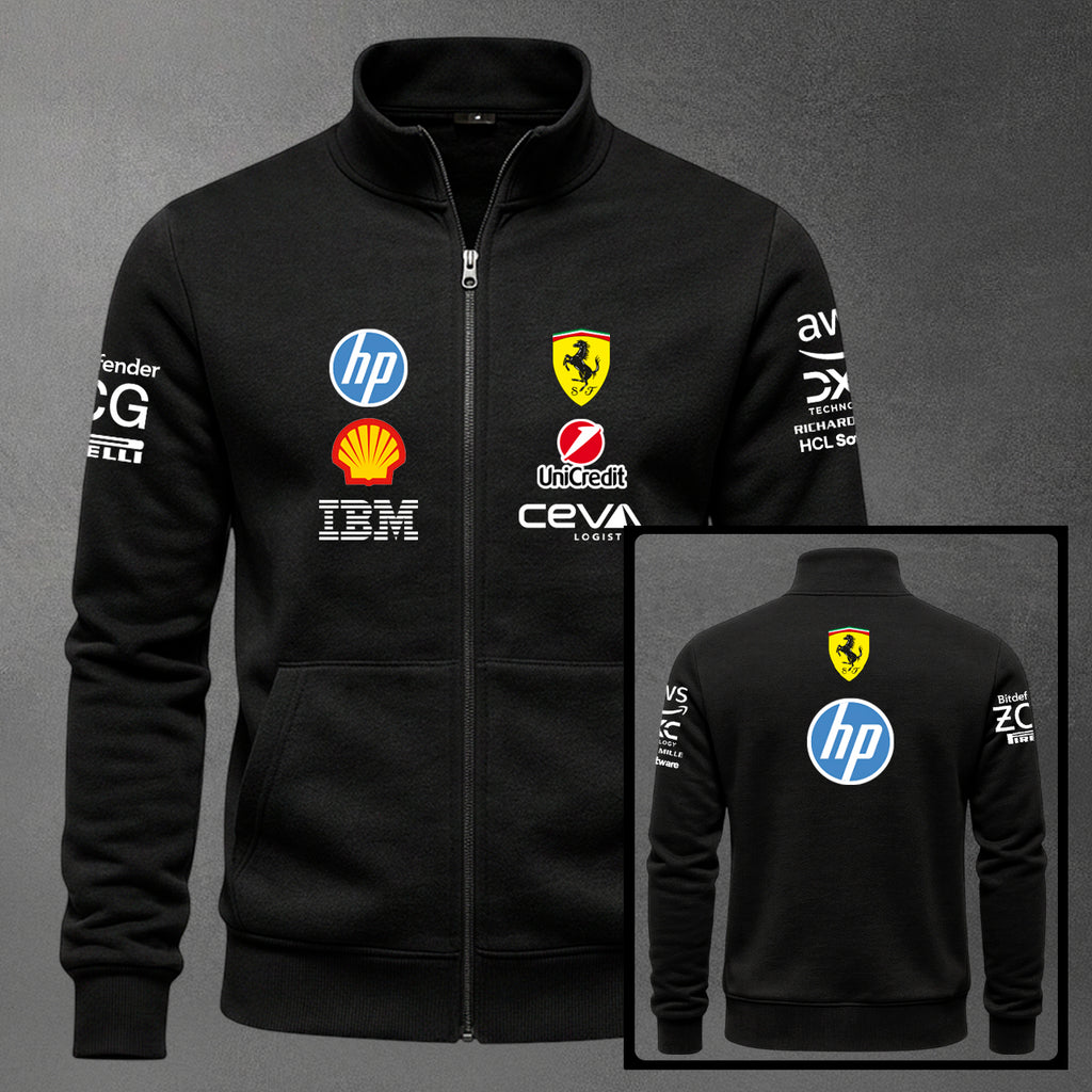 BUZO CUELLO ALTO F1 FERRARI ESTAMPADO