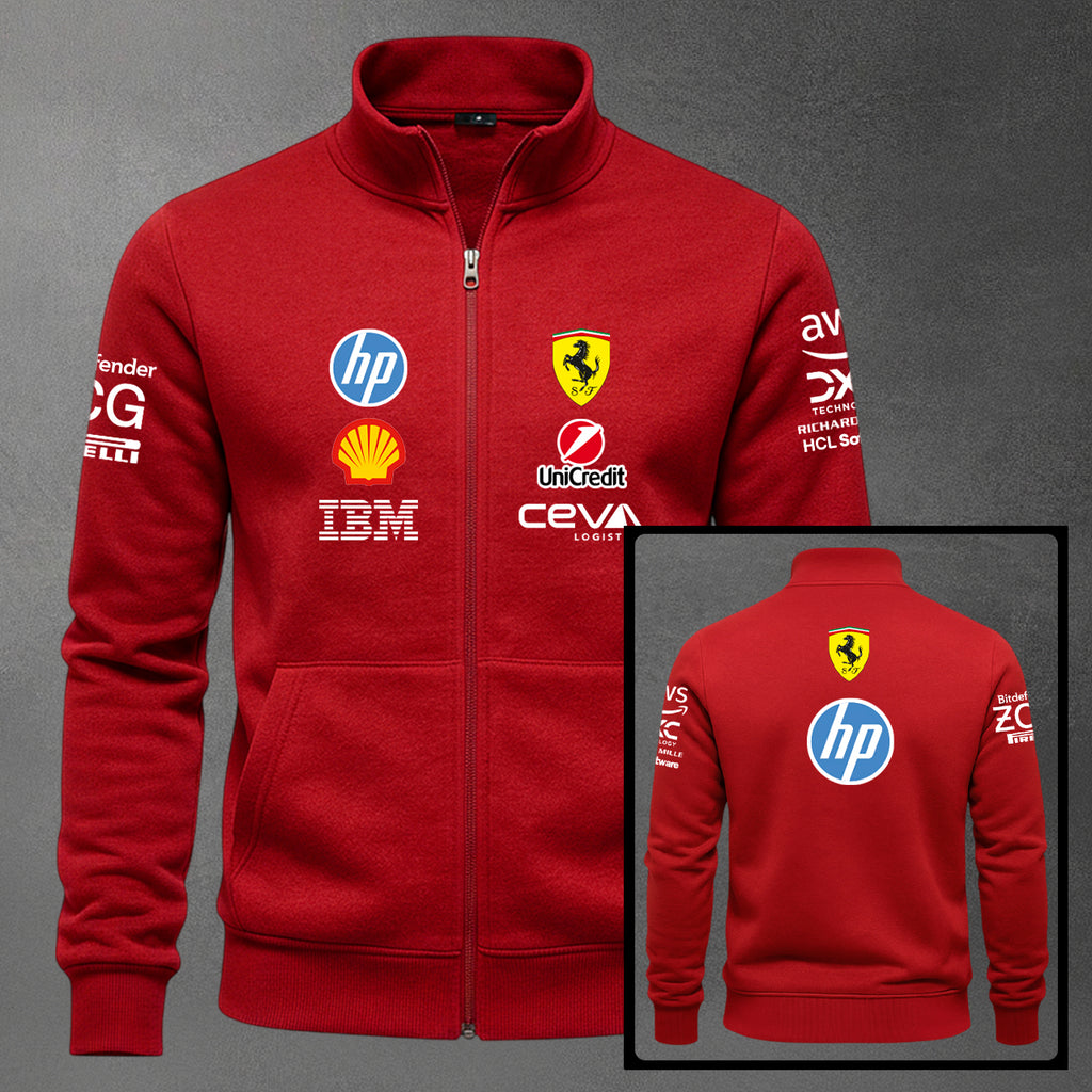 BUZO CUELLO ALTO F1 FERRARI ESTAMPADO