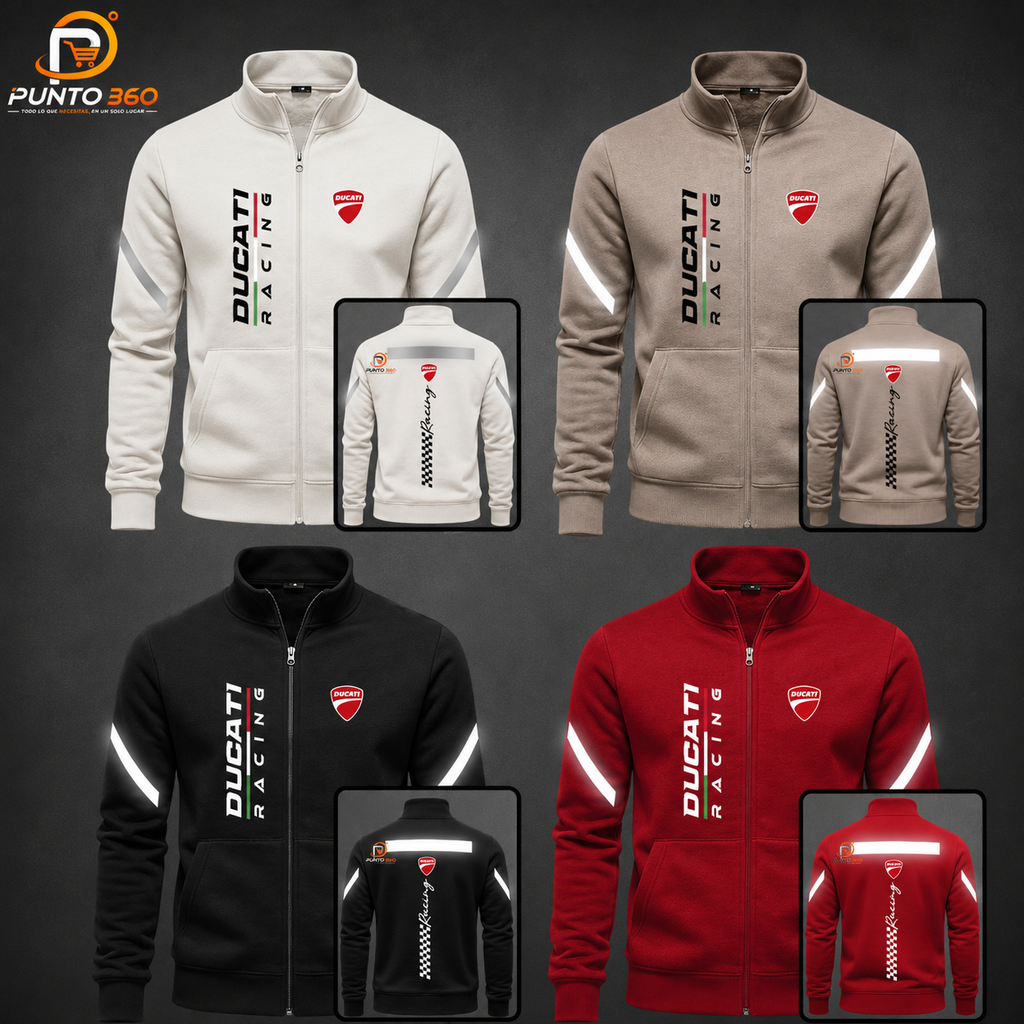 Buzo Ducati Racing – Diseño Exclusivo